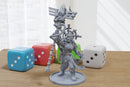 Army Psychic - Kaledon Fortis - 3D Printed Proxy Minifigures for Sci-fi Miniature Tabletop Games like Stargrave and Five Parsecs from Home