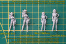 Poolside Enforcers – 28mm + 32mm Female Pin-Up Miniatures | SFW & Nude