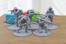 Vietcong Fighters - 3D Printed - 28mm Scale - Miniature Wargaming Minifigures - Tabletop Wargames