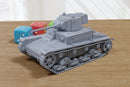 Vickers Mk E Type A - 3D Printed Miniature Wargaming Combat Vehicle - 28mm / 20mm / 15mm Scale
