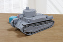 Type 89 I-Go Type A Medium Tank - 3D Printed Miniature Wargaming Combat Vehicle - 28mm / 20mm / 15mm Scale