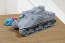 M3 Lee Medium Tank - 3D Printed Miniature Wargaming Combat Vehicle - 28mm / 20mm / 15mm Scale