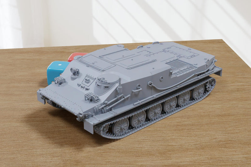 BTR-50 Soviet APC - 3D Printed Miniature Tabletop Wargaming Combat Vehicle 28mm / 15mm Scale