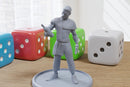Owen Mitchell - 3D Printed Mini - Cyberpunk / Sci-Fi - Tabletop Miniature Wargaming - 28mm / 32mm Scale Minifigures