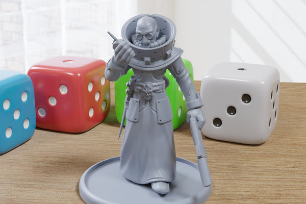 Silent Spectre Look Out - 3D Printed Proxy Minifigure for Sci-fi Miniature Tabletop Games like Stargrave and Five Parsecs from Home