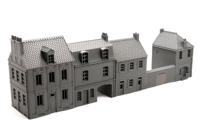 Normandy French Town Set Volume 4 - 3D Printed Miniature Wargaming Terrain 28mm / 20mm / 15mm Scale