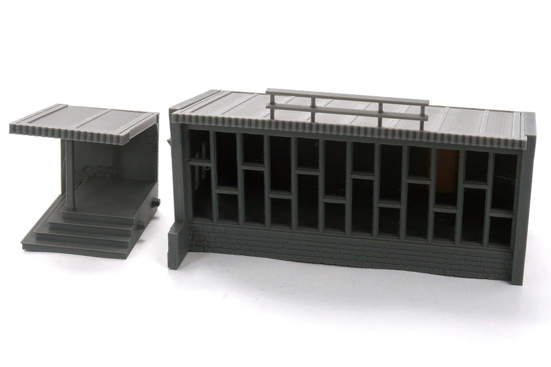 Soviet Large Store - Zona Alfa / Cold War in the East - 3D Printed Miniature Wargaming Terrain 28mm / 20mm / 15mm Scale