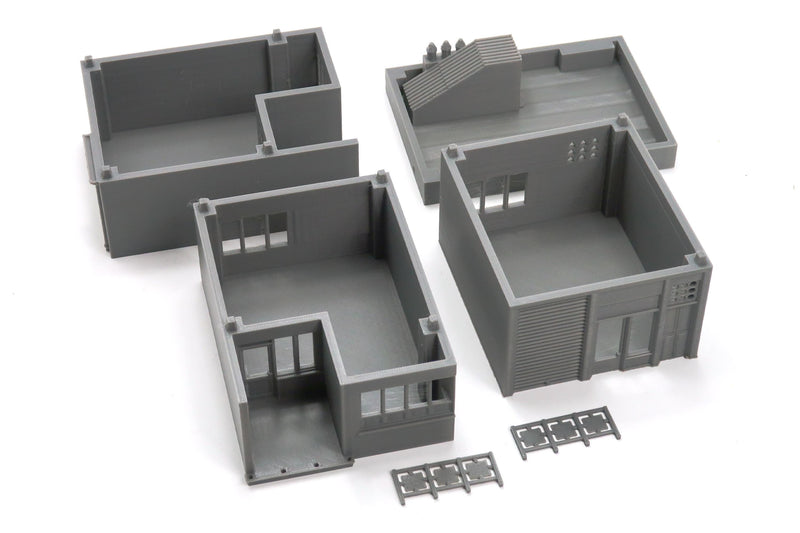 Modern Middle East Urban Building MET_03 - 3D Printed Miniature Wargaming Terrain in Various Scales