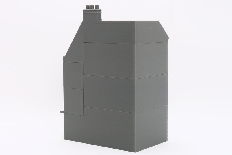 Caen Corner Building CCB02 - Normandy Urban Scenery - 3D Printed Miniature Wargaming Terrain 28mm / 20mm / 15mm Scale