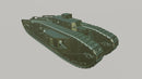Mark VIII Liberty (USA+ British) Tank - 3D Printed Miniature Wargaming Combat Vehicle - 28mm / 20mm / 15mm Scale