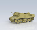 M7 Sexton - 3D Printed Miniature Wargaming Combat Vehicle - 28mm / 20mm / 15mm Scale