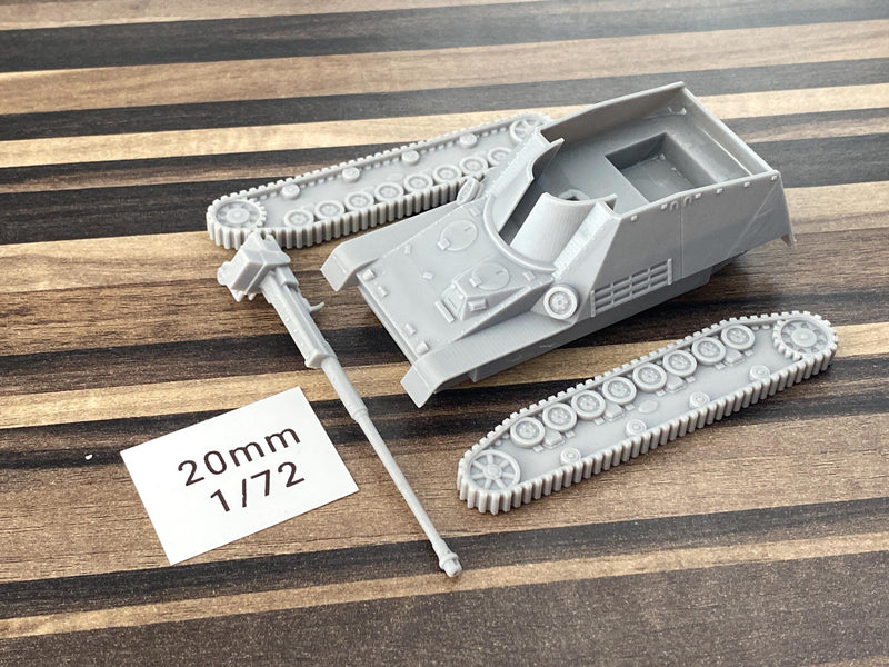 Nashorn - WW2 German Tank - 3D Resin Printed 28mm / 20mm / 15mm Miniature Tabletop Wargaming Vehicle