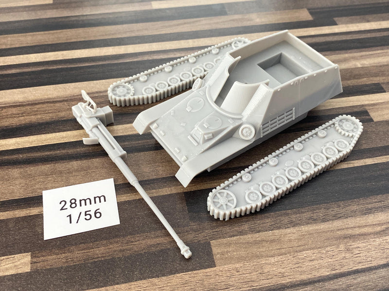 Nashorn - WW2 German Tank - 3D Resin Printed 28mm / 20mm / 15mm Miniature Tabletop Wargaming Vehicle