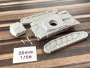 PZ.KPFW. II Ausf C - WW2 German Tank - 3D Resin Printed 28mm / 20mm / 15mm Miniature Tabletop Wargaming Vehicle