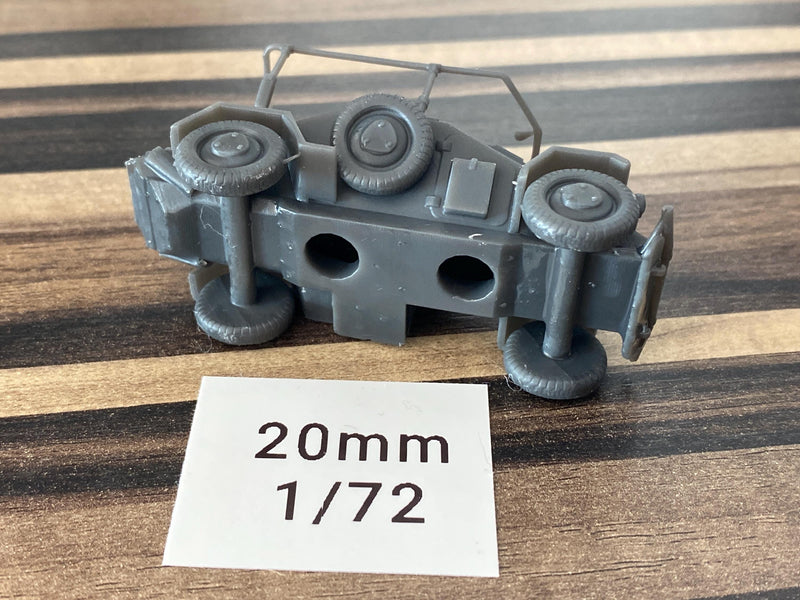 SD.KFZ 223 Germany WW2 light armoured reconnaissance vehicle - 3D Resin Printed 28mm / 20mm / 15mm Miniature Tabletop Wargaming Vehicle