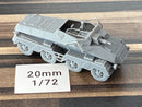 SD.KFZ 233 German WW2 heavy armoured reconnaissance vehicle - 3D Resin Printed 28mm / 20mm / 15mm Miniature Tabletop Wargaming Vehicle