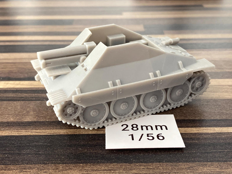 SIG 33-1 auf 38(t) Grille - WW2 German Tank - 3D Resin Printed 28mm / 20mm / 15mm Miniature Tabletop Wargaming Vehicle