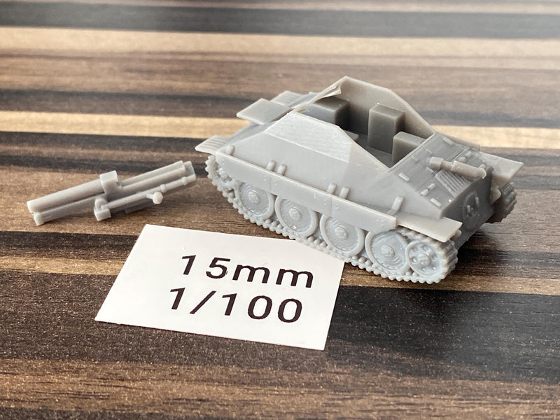 SIG 33-1 auf 38(t) Grille - WW2 German Tank - 3D Resin Printed 28mm / 20mm / 15mm Miniature Tabletop Wargaming Vehicle