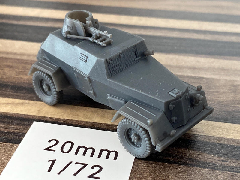 Humber Light Reconnaissance Car (Humberette) WW2 British 3D Resin Printed 28mm / 20mm / 15mm Miniature Tabletop Wargaming Vehicle