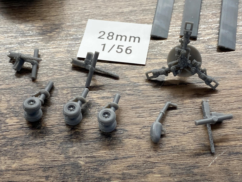 CH-46E Chinhook Troop Transport Helicopter - 3D Printed Vehicle for Miniature Tabletop Wargames - 28mm / 20mm / 15mm Scales