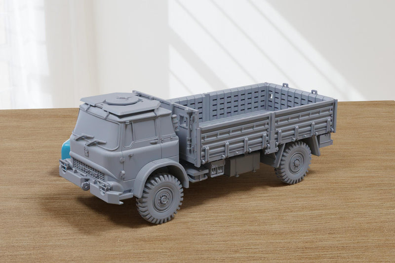 Bedford Mk (Open) - British Army 4 Ton Truck - 3D Printed Miniature Tabletop Wargaming Combat Vehicle 28mm / 15mm Scale