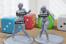 Braindead Beauties - 3D Printed Minifigures for Fantasy Miniature Tabletop Games DND, Frostgrave 28mm / 32mm / 75mm