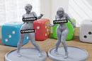 Braindead Beauties - 3D Printed Minifigures for Fantasy Miniature Tabletop Games DND, Frostgrave 28mm / 32mm / 75mm