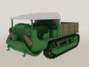 Schneider CD Artillery Tractor (France) WW1 Tank - 3D Printed Miniature Wargaming Combat Vehicle - 28mm / 20mm / 15mm Scale