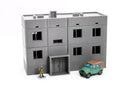 Soviet Apartments Block Type 2 - Zona Alfa / Cold War in the East - 3D Printed Miniature Wargaming Terrain 28mm / 20mm / 15mm Scale