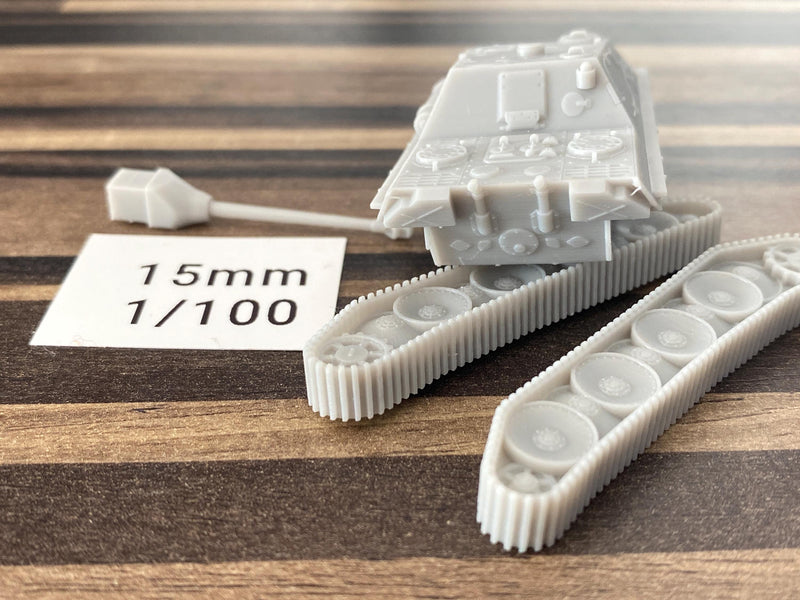 Jagdpanzer - WW2 German Tank - 3D Resin Printed 28mm / 20mm / 15mm Miniature Tabletop Wargaming Vehicle