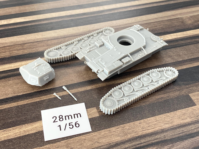 PZ.KPFW. II Ausf C - WW2 German Tank - 3D Resin Printed 28mm / 20mm / 15mm Miniature Tabletop Wargaming Vehicle