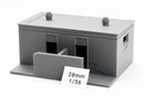 Soviet Public Toilets- Zona Alfa / Cold War in the East - 3D Printed Miniature Wargaming Terrain 28mm / 20mm / 15mm Scale
