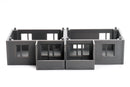Soviet Apartments Block Type 2 - Zona Alfa / Cold War in the East - 3D Printed Miniature Wargaming Terrain 28mm / 20mm / 15mm Scale