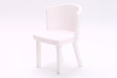 1:6 Scale Modern Dining Chair – 3D Printed Dollhouse Furniture for Barbie & Play Dolls