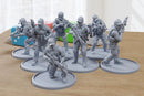 PMC Operators - 3D Printed Miniature Wargames Minifigures - 28mm / 32mm Scale