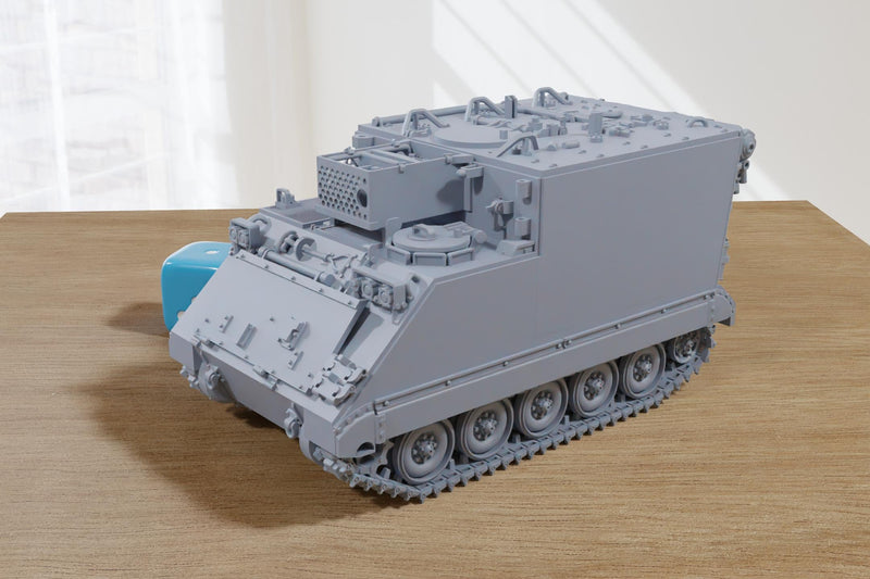 M577A2 - US Army command post carrier - 3D Printed Miniature Tabletop Wargaming Combat Vehicle 28mm / 15mm Scale