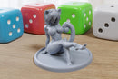 Rattalie - Sexy Pin-Up Fan Art - 3D Printed Miniature Figure - 32mm / 75mm / 170mm Scale - Garage Kit