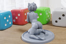 Jiglia - Sexy Pin-Up Fan Art - 3D Printed Miniature Figure - 32mm / 75mm / 170mm Scale - Garage Kit