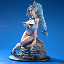 Vapiry - Sexy Pin-Up Fan Art - 3D Printed Miniature Figure - 32mm / 75mm / 170mm Scale - Garage Kit