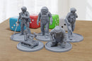 US Explosive Ordnance Disposal - 3D Printed Miniature Wargames Minifigures - 28mm / 32mm Scale