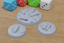 IED Marker Bases – 3D Printed Scenic Set for Modern Wargaming (25mm & 40mm)