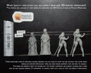 Meru - Sexy Pin-Up Fan Art - 3D Printed Miniature Figure - 32mm / 75mm / 170mm Scale - Garage Kit