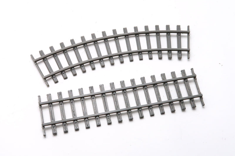Tabletop Wargaming Terrain | Train Tracks | 28mm 3D Printed Miniature | Set of 6pcs