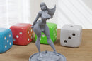 Tika the Jungle Dancer - Sexy Pin-Up Fan Art - 3D Printed Miniature Figure - 32mm / 75mm / 170mm Scale - Garage Kit