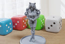 Eva - Sexy Pin-Up Fan Art - 3D Printed Miniature Figure - 32mm / 75mm / 170mm Scale - Garage Kit