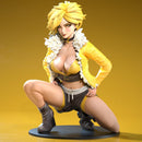 Jolina - Sexy Pin-Up Fan Art - 3D Printed Miniature Figure - 32mm / 75mm / 170mm Scale - Garage Kit