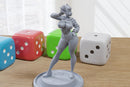 Miko the Mischievous Schoolgirl - Sexy Pin-Up Fan Art - 3D Printed Miniature Figure - 32mm / 75mm / 170mm Scale - Garage Kit
