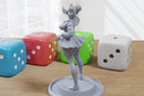 Miko the Mischievous Schoolgirl - Sexy Pin-Up Fan Art - 3D Printed Miniature Figure - 32mm / 75mm / 170mm Scale - Garage Kit