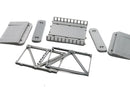 Pratt Truss Bridge - 3D Printed Miniature Wargaming Terrain 28mm / 20mm / 15mm Scale