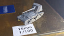 Semovente 90-53 Tank - 3D Printed Miniature Wargaming Combat Vehicle - 28mm / 20mm / 15mm Scale
